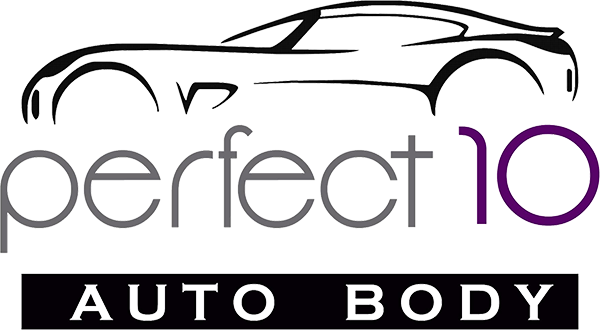 Perfect 10 Auto Body Logo